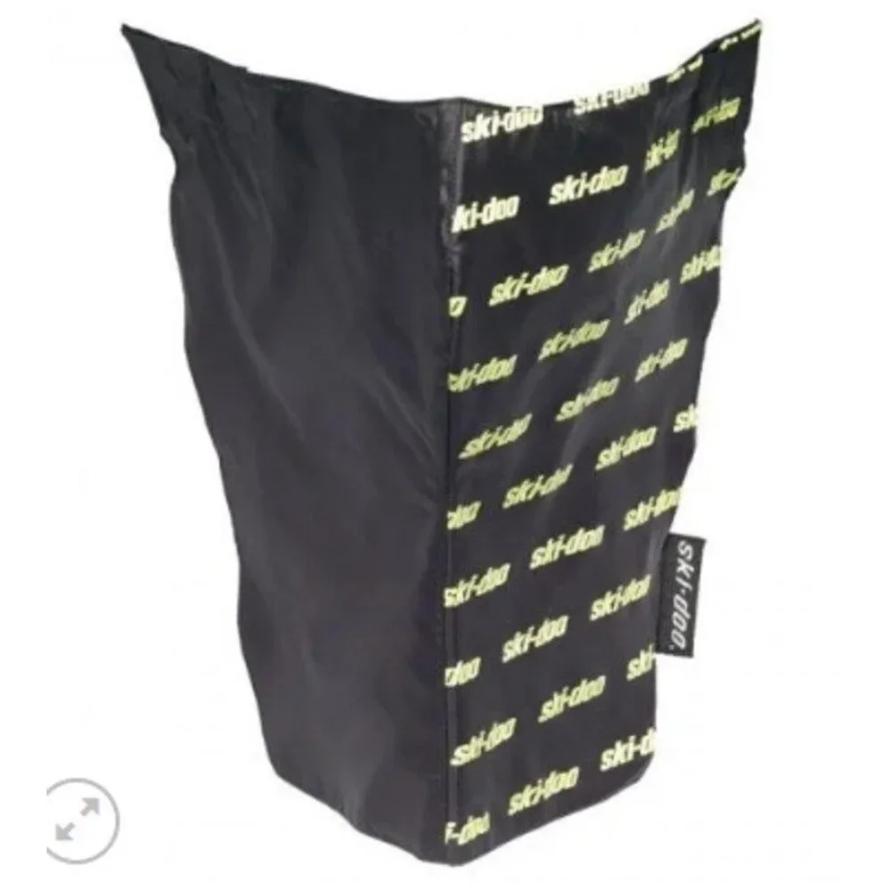 New Ski-Doo One Size Unisex Black Neon Yellow Magnetic Face Shield 4478190026